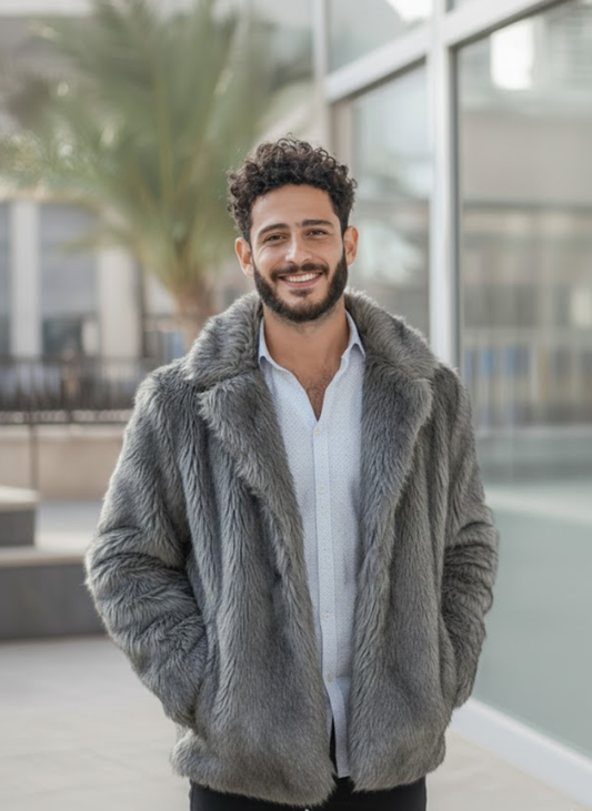 מעיל פרוותי קלאסי