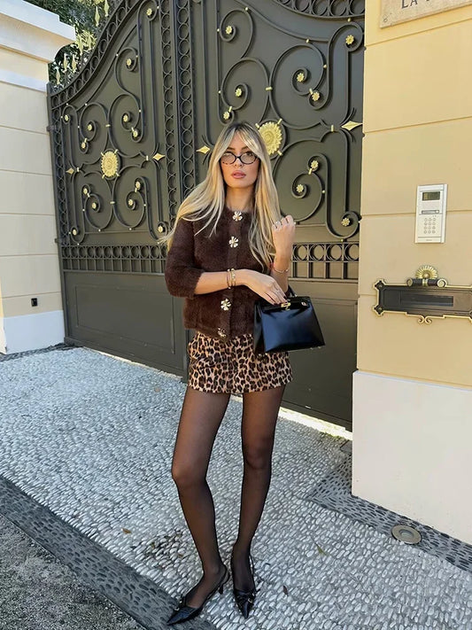 ז'קט דמוי פרווה בסגנון קז'ואל – Willshela